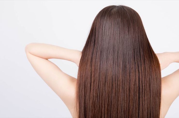 なめらかな髪